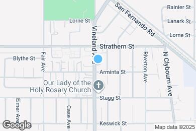 Map image of the property - 7912 Vineland Ave