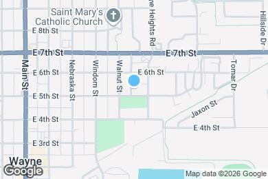 Map image of the property - 512 E 5th St