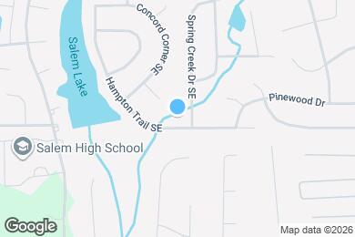Map image of the property - 2190 Hampton Trail SE