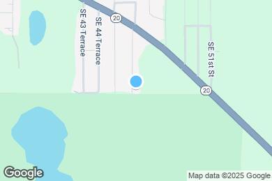 Map image of the property - 2335 SE 46 Terrace