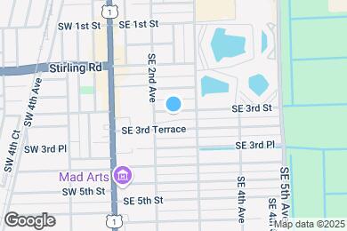 Map image of the property - 218 SE 3rd St