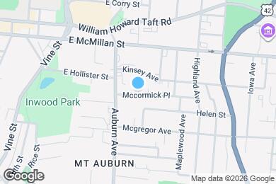 Map image of the property - 228 McCormick Pl