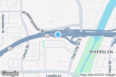 Map image of the property - 3603 W Park Balboa Ave