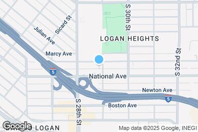 Map image of the property - 2881 Logan Ave