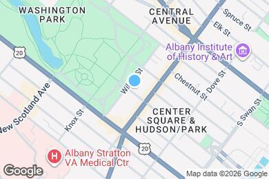 Map image of the property - 377 Hudson Ave