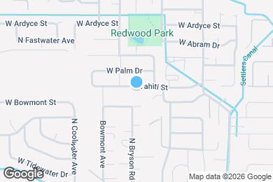 Map image of the property - 11539 W Tahiti St