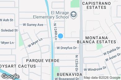 Map image of the property - 12418 W Valentine Ave