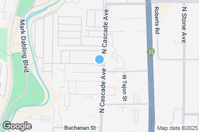 Map image of the property - 3438 N Cascade Ave