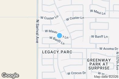 Map image of the property - 16142 W Banff Ln