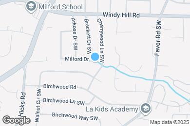 Map image of the property - 643 Milford Dr SW