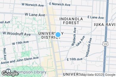 Map image of the property - 28-43 E 18th Ave