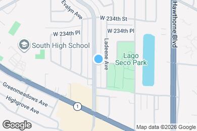 Map image of the property - 23604 Anza Ave