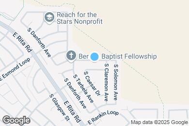 Map image of the property - 9790 E Bennett Dr