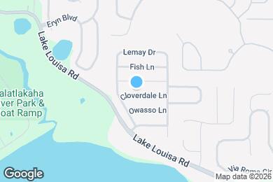 Map image of the property - 12825 Cloverdale Ln