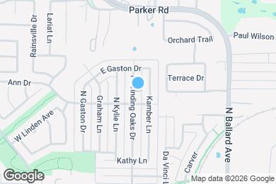 Map image of the property - 504 N Winding Oaks Dr