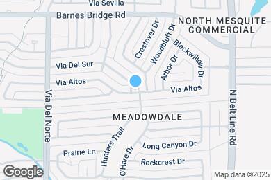 Map image of the property - 500 Via Del Sur