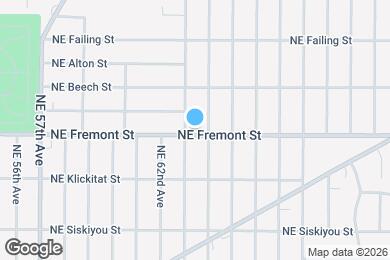 Map image of the property - 6315 NE Fremont St