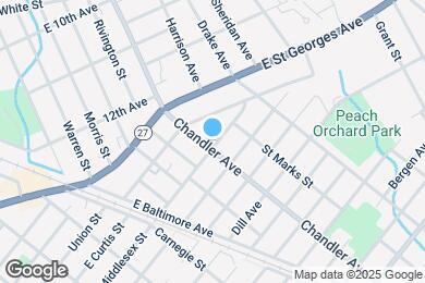 Map image of the property - 1002 Chandler Ave
