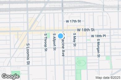 Map image of the property - 1832 S Racine Ave