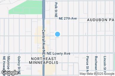 Map image of the property - 1000 26th Ave NE
