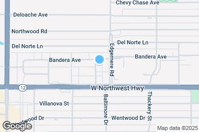 Map image of the property - 8620 Baltimore Dr