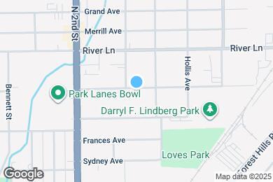 Map image of the property - 611 Lawn Drive