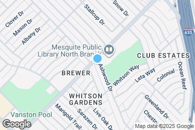 Map image of the property - 4617 Ashwood Dr