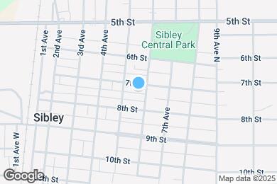 Map image of the property - 707 6th Ave