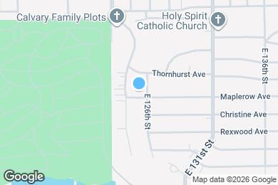 Map image of the property - 12511 Maplerow Ave