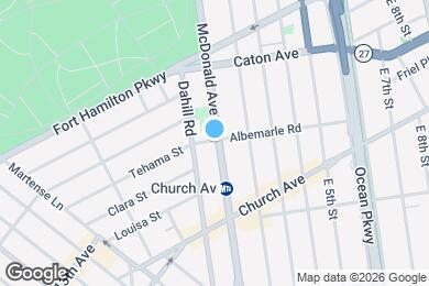 Map image of the property - ALBEMARLE ROAD