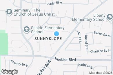 Map image of the property - The Fountains