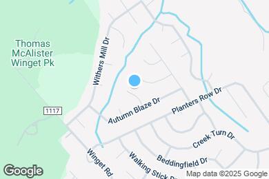 Map image of the property - 11618 English Oak Ln