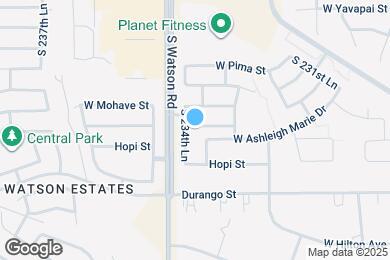 Map image of the property - 23443 W Harrison Dr