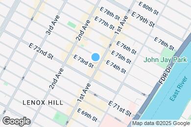 Map image of the property - 1365 1st Ave