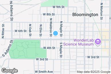 Map image of the property - 820 W Kirkwood Ave