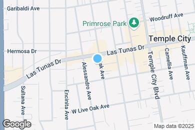 Map image of the property - 5837 Oak Ave