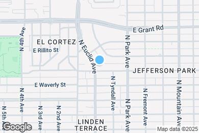 Map image of the property - 801 E Seneca St