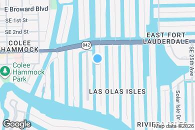 Map image of the property - 401 Lido Dr