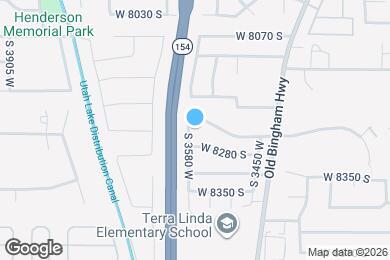 Map image of the property - 8235 S 3580 W