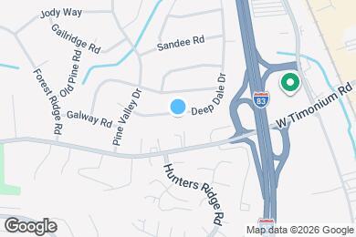 Map image of the property - 223 Deep Dale Dr