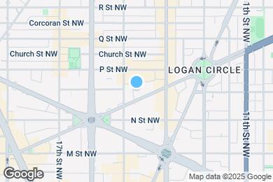 Map image of the property - 1441 Rhode Island Ave NW
