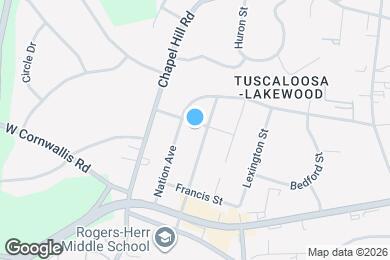 Map image of the property - 2605 Vineyard St