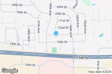 Map image of the property - 9451 73rd St