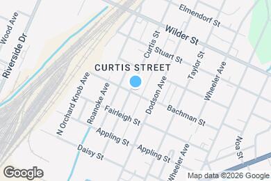 Map image of the property - 2800 Curtis St