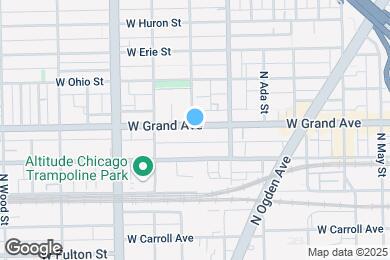 Map image of the property - 1437 W Grand Ave
