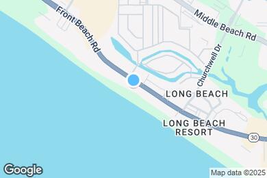 Map image of the property - 10901 Front Beach Rd