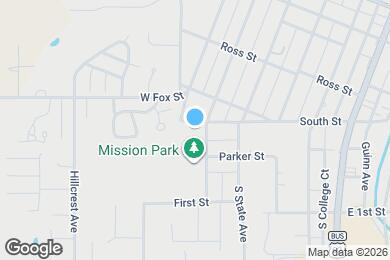 Map image of the property - 622 S Mission Ave