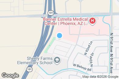 Map image of the property - 9454 W Virginia Ave