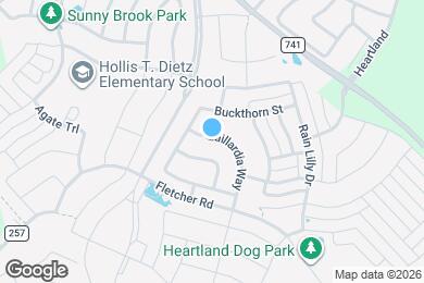 Map image of the property - 4121 Gaillardia Way