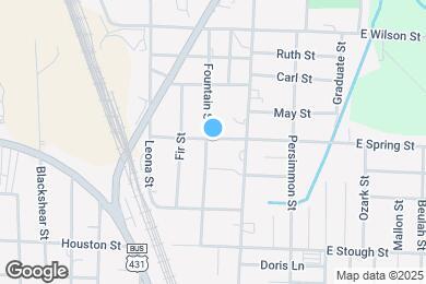 Map image of the property - 1096 Fountain St